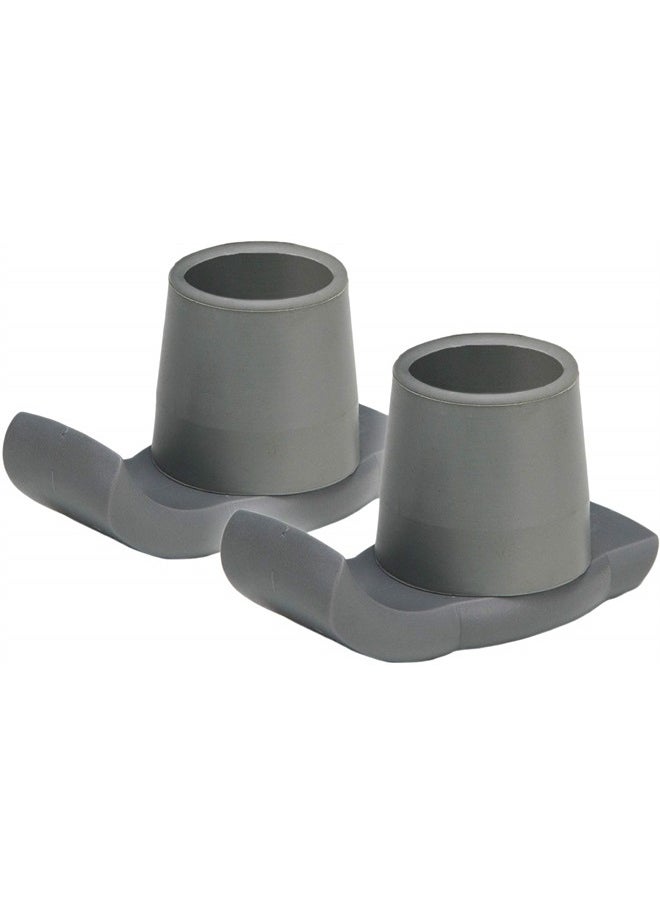 NOVA NOVA Medical Products Walker Glide Skis, Universal Fit, One Pair, Gray  - Image 1