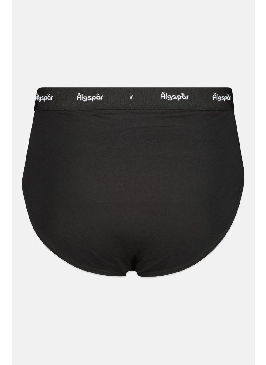 Algspar - Men 3 Pcs Brand Logo Boxer Brief Set, Multicolor - Image 1