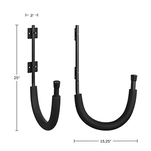 RAD Sportz Kayak Storage Rack - Kayak Wall Mount Hangers with 100lb Capacity for Paddleboards, Surfboards, or Snowboards - for Garage or Shed by Rad Sportz - Image 2
