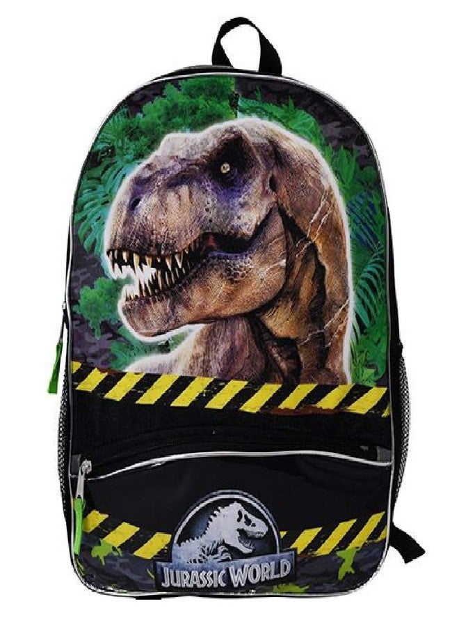 Fast Forward Jurassic Park 16" Backpack with 1 Lower Front Pocket