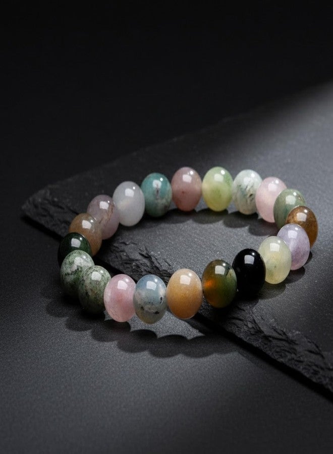 AVIKA Natural Bloodstone (Heliotrope) Beads Bracelet For Chakra Healing - Image 5