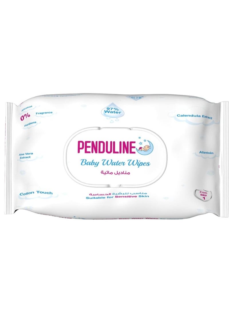 PENDULINE Baby Water Wipes - Gentle for Sensitive Skin - (30 Count) - Image 3