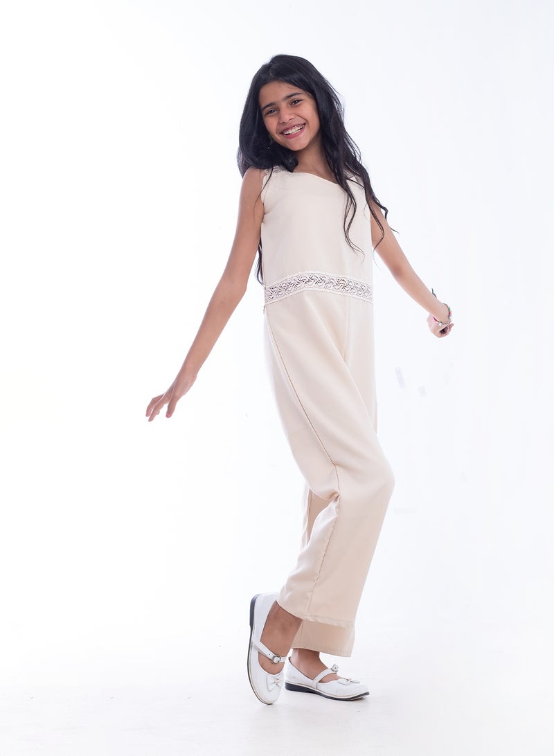 بيبو_سالوبت كت للبنات_بيج - Image 2