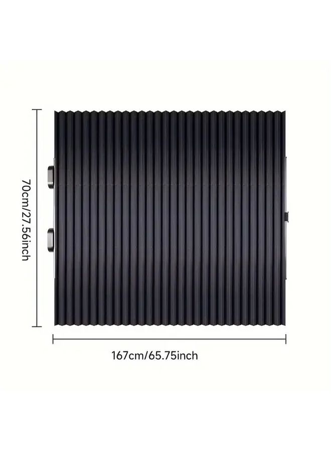 Car Sun Visor Windshield Cover 65.75 X 27.56 Inch Heat Insulation Sunshade For Car Interior Front Window - Image 2