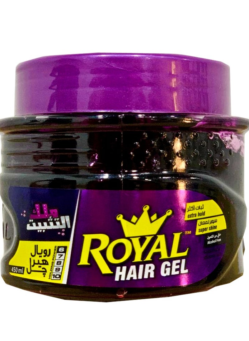 Royal Royal Hair Gel Extra Hold 450 ml Purple 