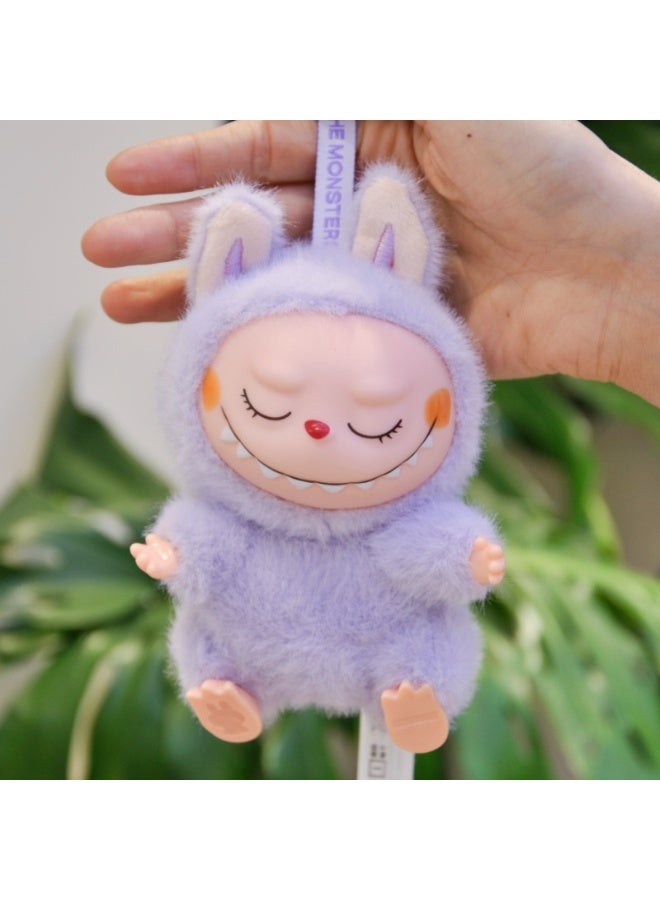 Cute Bubble Labubu Plush Toy Trendy Blind Box, Vinyl Face Macaron Doll Pendant  - Image 2