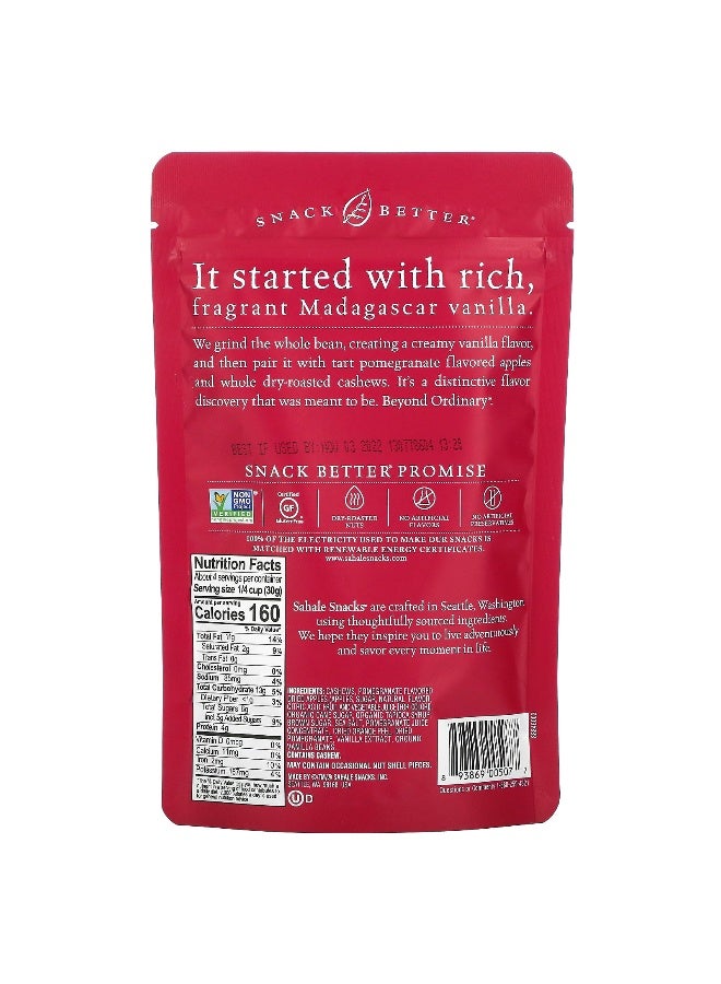 Sahale Snacks Sahale Snacks, Glazed Mix, Naturally Pomegranate Vanilla Cashews, 4 oz (113 g) - Image 2