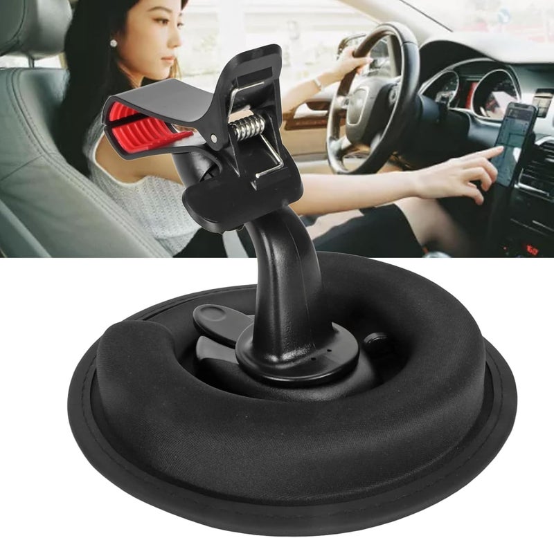 Universal Dashboard Phone Holder, Car Phone Mount with 360 Degree Rotation, Shockproof Slip GPS Navigation Stand for Smartphones and Devices - Image 5