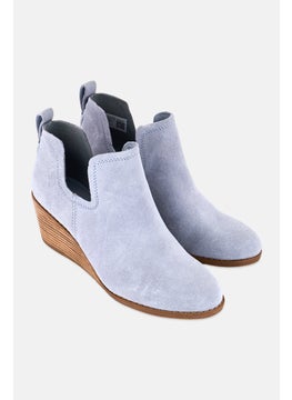 TOMS Women Kallie Slip On Ankle Boots, Stone Grey  - Image 1