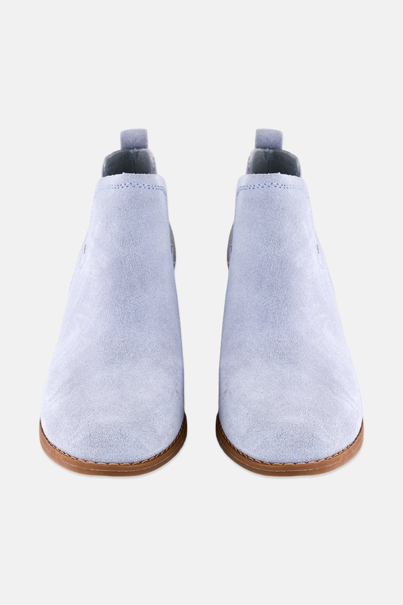 TOMS Women Kallie Slip On Ankle Boots, Stone Grey - Image 3