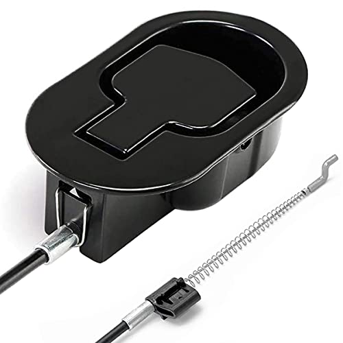 ttmagic Metal Recliner Handle Replacement Parts with Cable, Universal Recliner Sofa Chair Couch Release Lever Pull Handle, Fits Ashley and Major Recliner Brands, Exposed Cable Length 4.9“ - Image 1