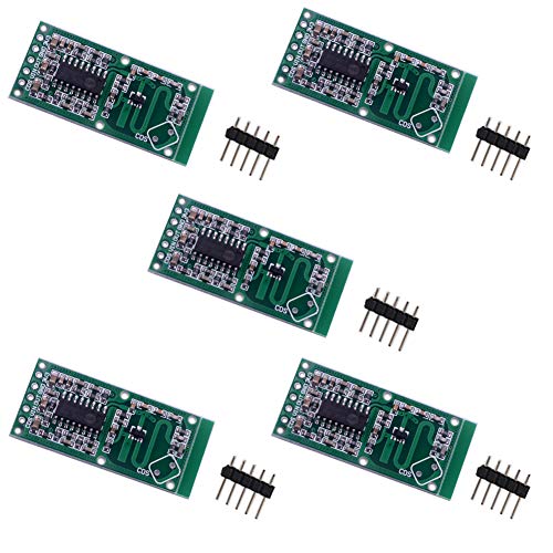DIYmall RCWL-0516 Motion Detection Sensor, Microwave Radar Sensor, Switch Module, for Arduino ESP8266 Nodemcu Wemos, for Raspberry PI, for Human Rat Cat Detector, Detection Distance 5-7m - Image 1