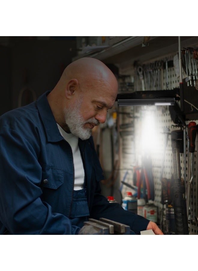 Multifunctional Work Flashlight with Magnetic Base, USB Type-C Rechargeable Torch, 6 Modes LED Light with Battery Indicator – Portable Handheld Lamp for Outdoor & Repair - Image 4