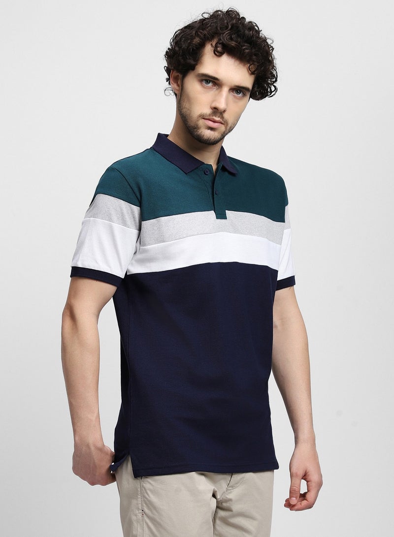 Dennis Lingo Navy T-Shirt for Men, Classic Fit  - Image 3