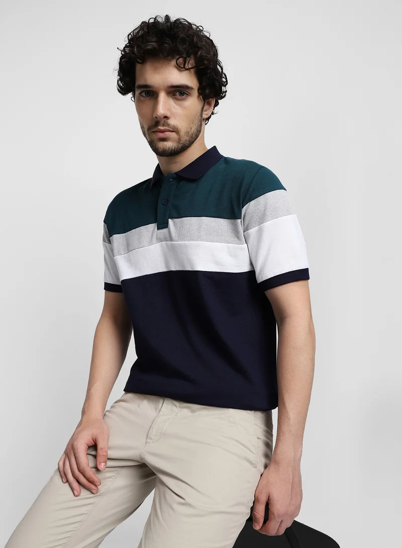 Dennis Lingo Navy T-Shirt for Men, Classic Fit