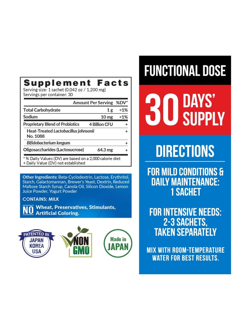 LABO Nutrition GASTRICELL - Eliminate H. Pylori, Relieve Acid Reflux and Heartburn, Regulate Gastric Acid - Targets The Root Cause of Recurring Gastric Problems, Natural Defence Against Gastric Distress -30 sachets - Image 3