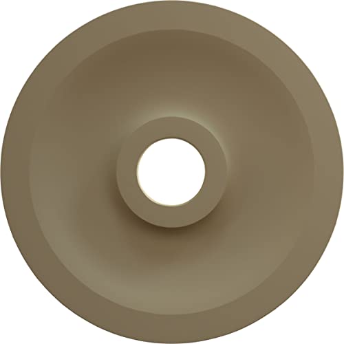 Ekena Millwork CM20BE1 20 1/8-Inch OD x 3 7/8-Inch ID x 1 7/8-Inch Berkshire Ceiling Medallion - Image 4