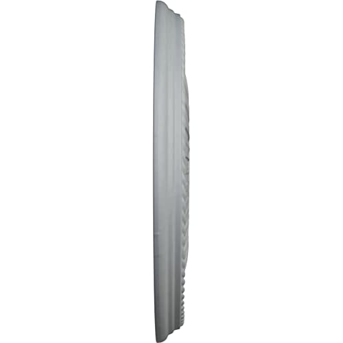 Ekena Millwork CM20BE1 20 1/8-Inch OD x 3 7/8-Inch ID x 1 7/8-Inch Berkshire Ceiling Medallion - Image 3