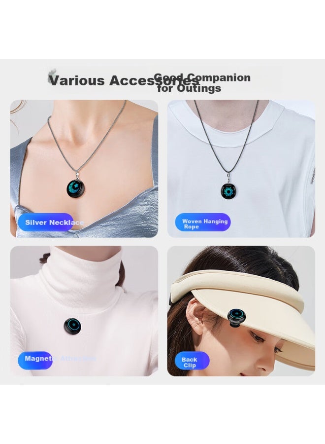 The Good Shepherd Good Shepherd Hmr Wireless Collar Microphone M9 Anchor Live Special Douyin K Song Interview Recording Microphone Outdoor Noise Reduction Microphone Short Video Fashion Necklace Button Microphone - Image 3