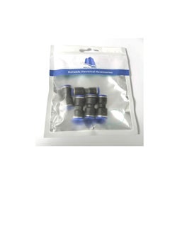 PU Pipe & Fittings Polyurethane | Pneumatic Pipe Push in to Connect Fittings (Reducer Socket - Pack of 5, 12x6mm)