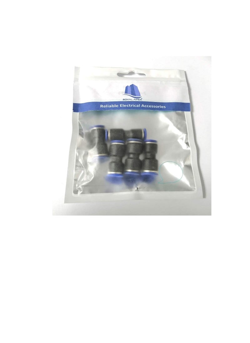 Generic - PU Pipe & Fittings Polyurethane | Pneumatic Pipe Push in to Connect Fittings (Reducer Socket - Pack of 5, 12x6mm) - Image 1