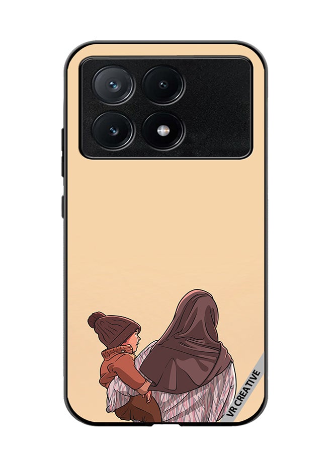 VR CREATIVE Protective Case Cover For Xiaomi Poco X6 Pro Me And Mom Design Multicolour - Image 1