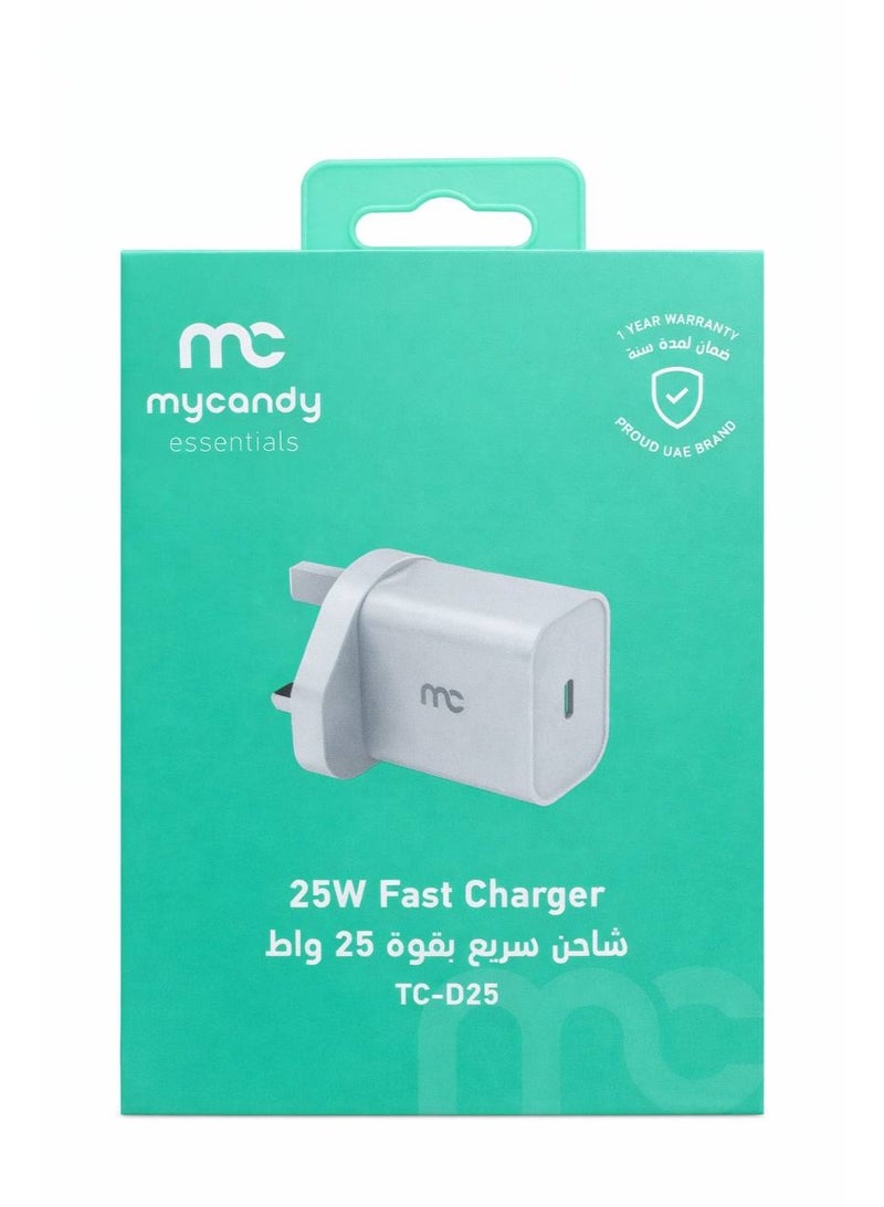 ماي كاندي شاحن بيت سريع بقدرة ٢٥ واط - Image 2