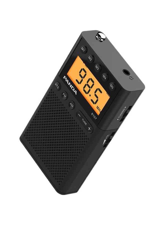 Panda Panda 6107 Mini Radio, Campus Broadcasting, Nationwide And Shanghai English Cet-4/6, College Entrance Exam, High School Entrance Exam, Gift For Elderly, Semiconductor - Image 2