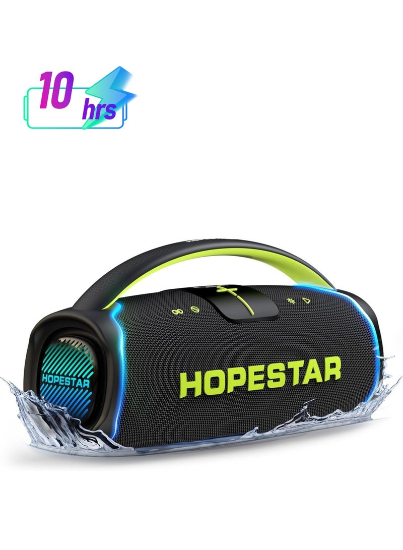HOPESTAR A65 300W Portable Bluetooth Speaker – Big Bass, Karaoke Mic, IPX6 Waterproof, 30000mAh Battery, TWS Stereo, LED Lights & Handle – Perfect for Parties, Camping, and Outdoor Adventures - Image 1