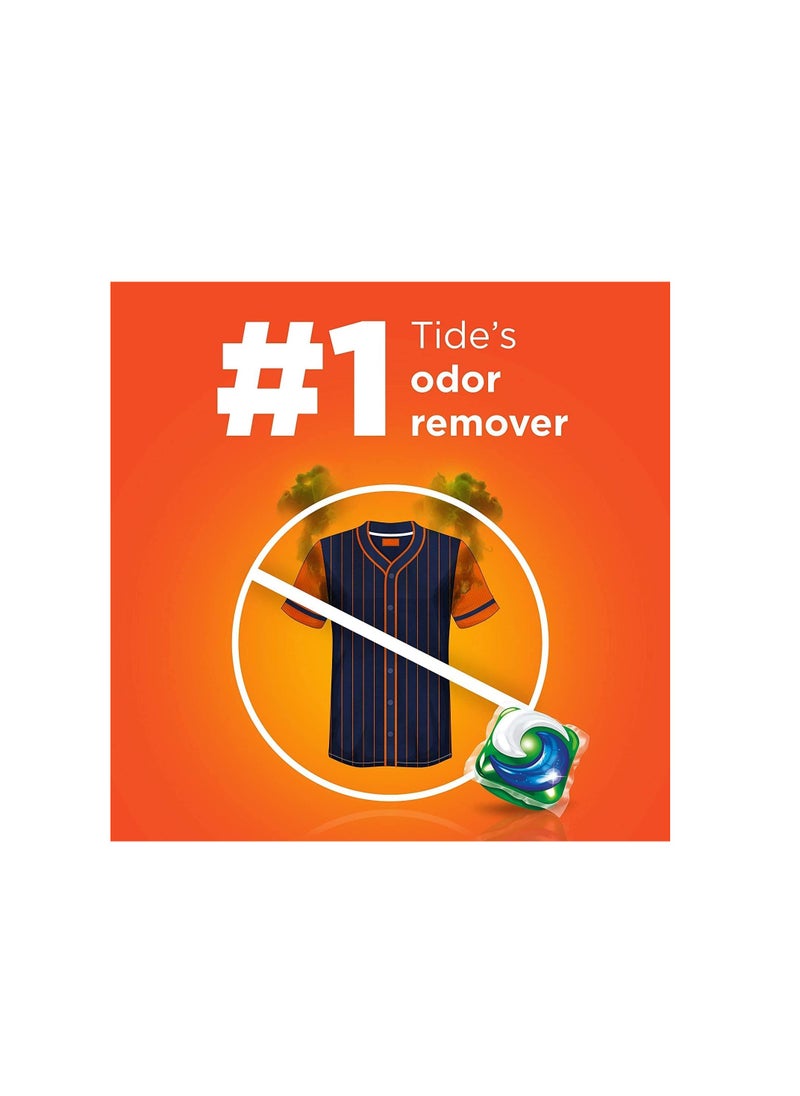 Tide Tide Pods Home and Cleaning Sport Odor Defense Active Fresh Laundry Ultra 4 in 1 Oxi Liquid Detergent Pacs Liquid  696 g  - Image 5