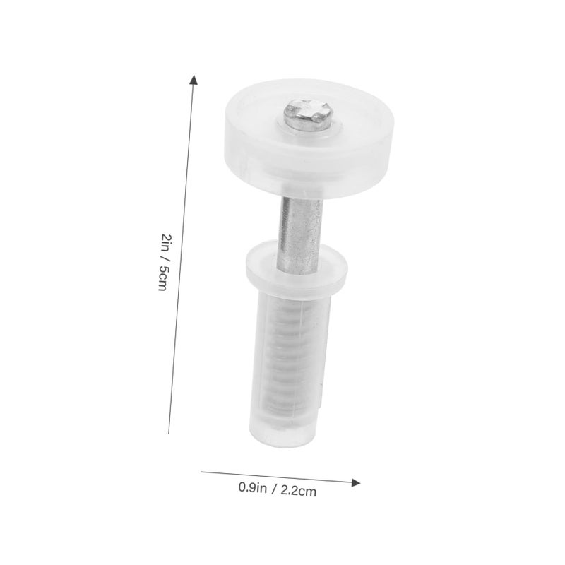 Self Closing Bifold Door Hinges 4 Pcs Stainless Steel Pivot Hardware Easy Install - Image 3