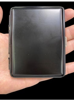 Silvio Monetti Metal Cigarette Case Black 109232  - Image 1