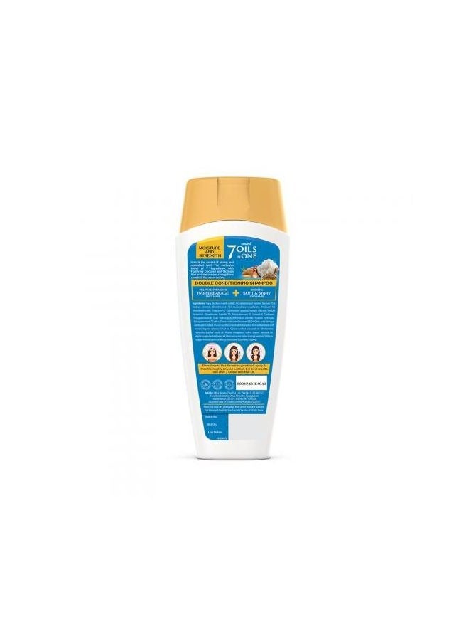 emami 7 Oil In One Double Conditioning Shampoo Fortifying Coconut 100ml  - Image 2