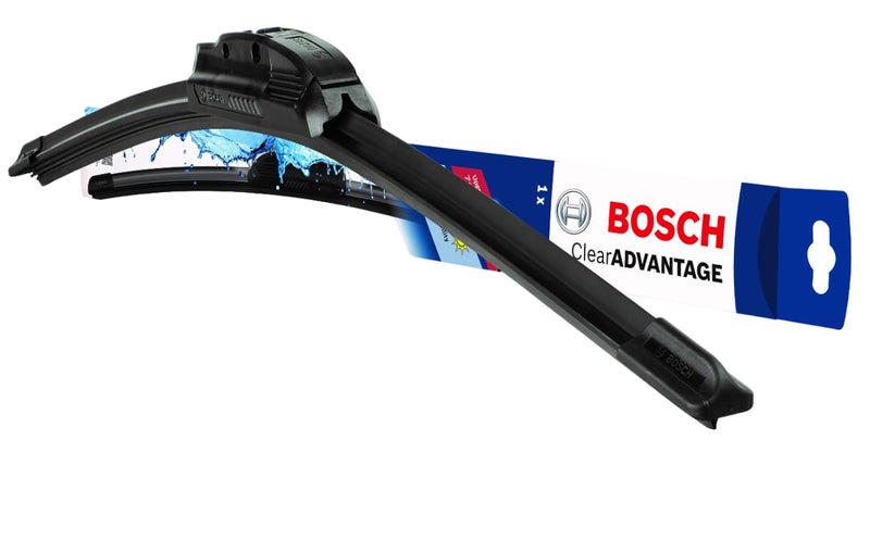 BOSCH بوش | ميزة الوضوح (مفرد) | شفرة مساحات مسطحة عالية الأداء | الحجم 26 بوصة | 3397016584KTS - Image 1