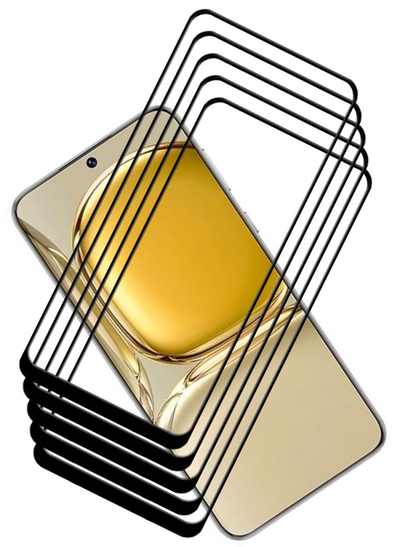 ACLIX 5 Pieces Antistatic ESD Dustproof Premium Quality High Definition Tempered Glass Screen Protector Designed For Huawei P50 - Image 1