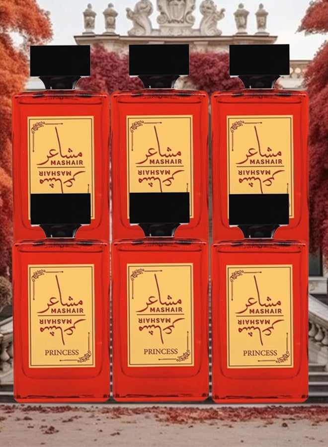 برنسيس 6 قطع عطر مشاعر برنسيس 100 مل - Image 1