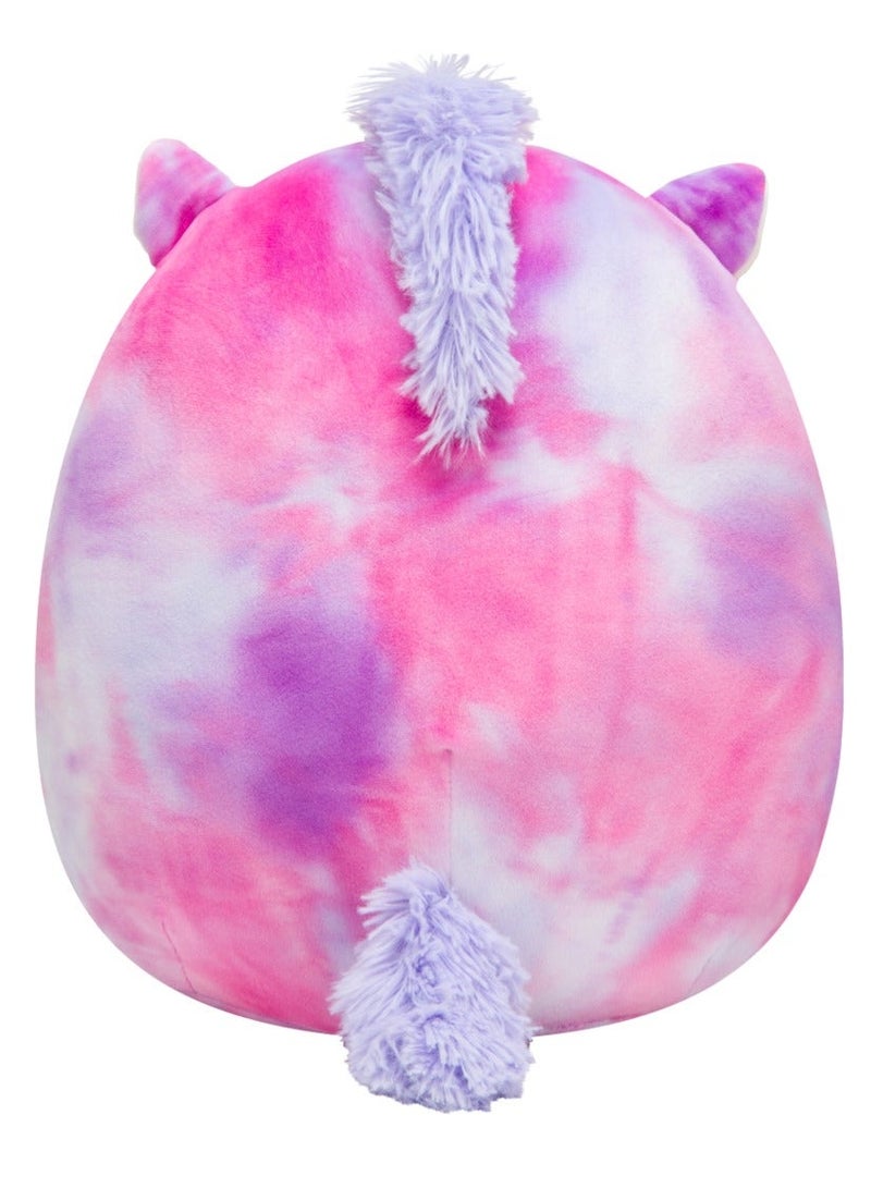 Squishmallows Little Plush Lola Purple and Pink Tie-Dye Unicorn Plush Toy â€“ 20 cm Soft Collectible Stuffed Animal - Image 4