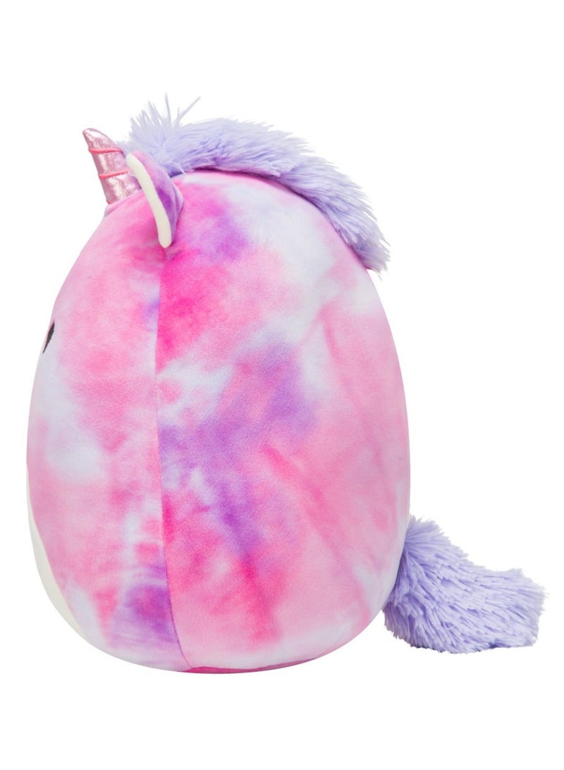 Squishmallows Little Plush Lola Purple and Pink Tie-Dye Unicorn Plush Toy â€“ 20 cm Soft Collectible Stuffed Animal - Image 5