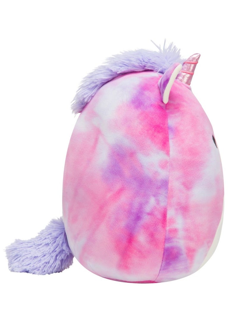 Squishmallows Little Plush Lola Purple and Pink Tie-Dye Unicorn Plush Toy â€“ 20 cm Soft Collectible Stuffed Animal - Image 3