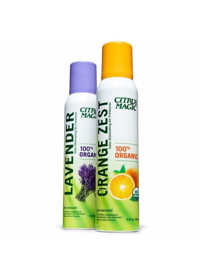Citrus Magic Organic Natural Odor Eliminating Air Freshener Spray, Lavender Eucalyptus, 3-Ounce, Pack of 3 - Image 4