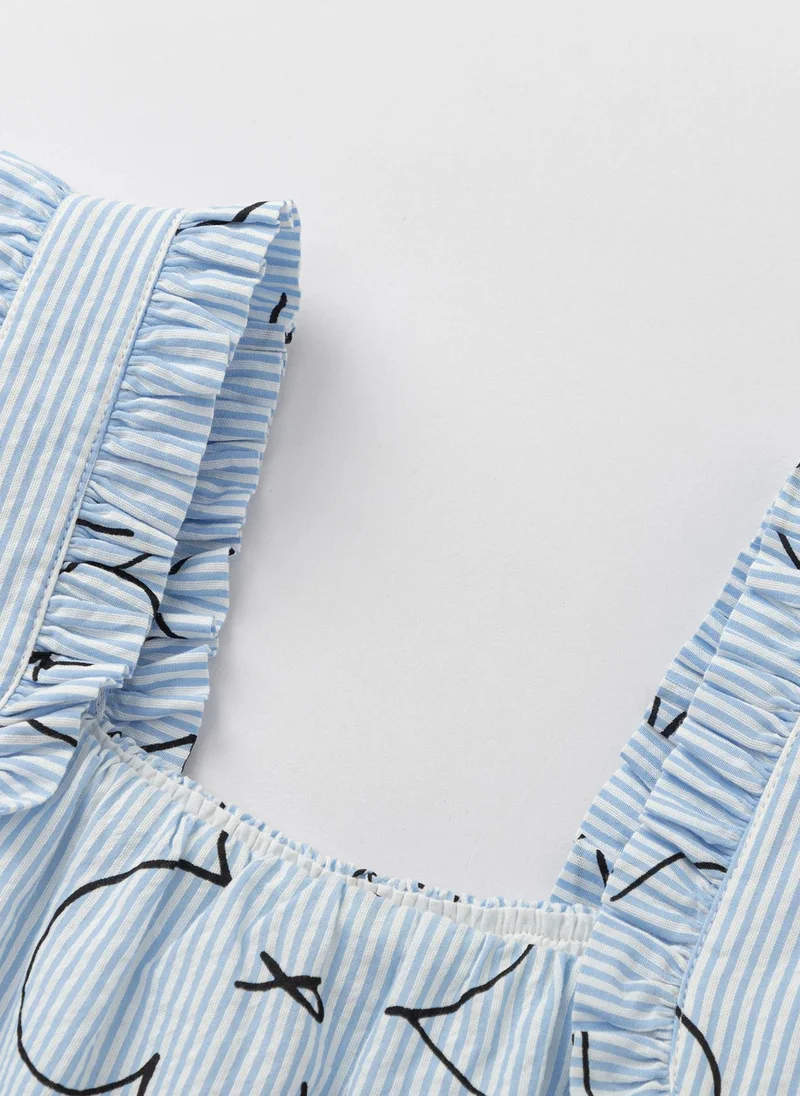 Balabala Kids Girl Woven One-Piece Dress