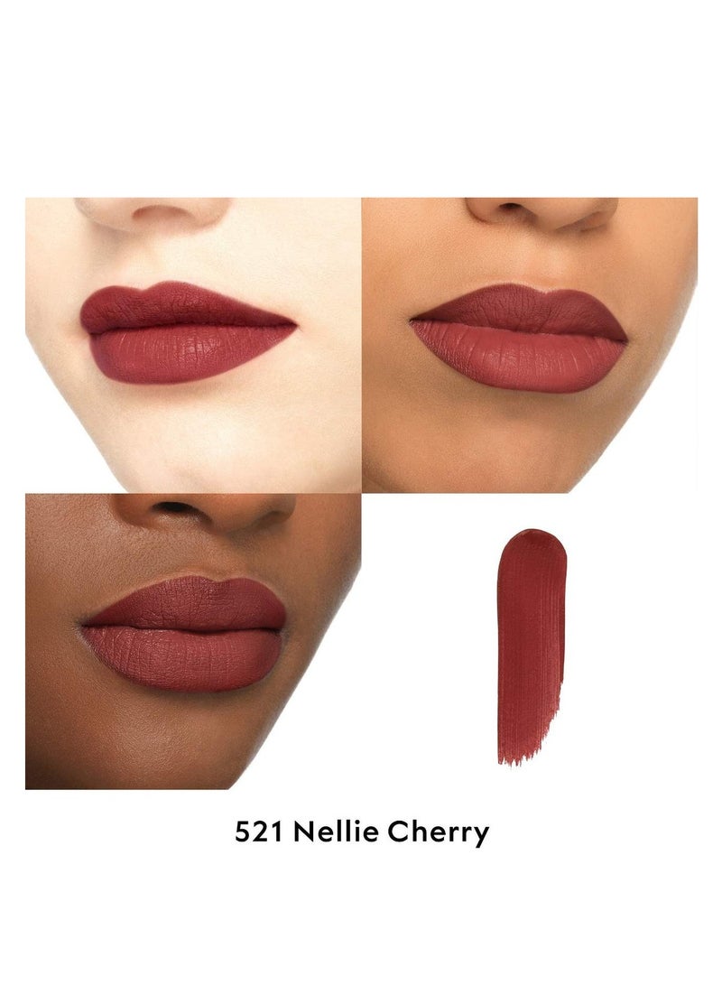 GUCCI أحمر شفاه سائل مات من غوتشي - 521 نيللي تشيري، 6.5 مل - Image 3