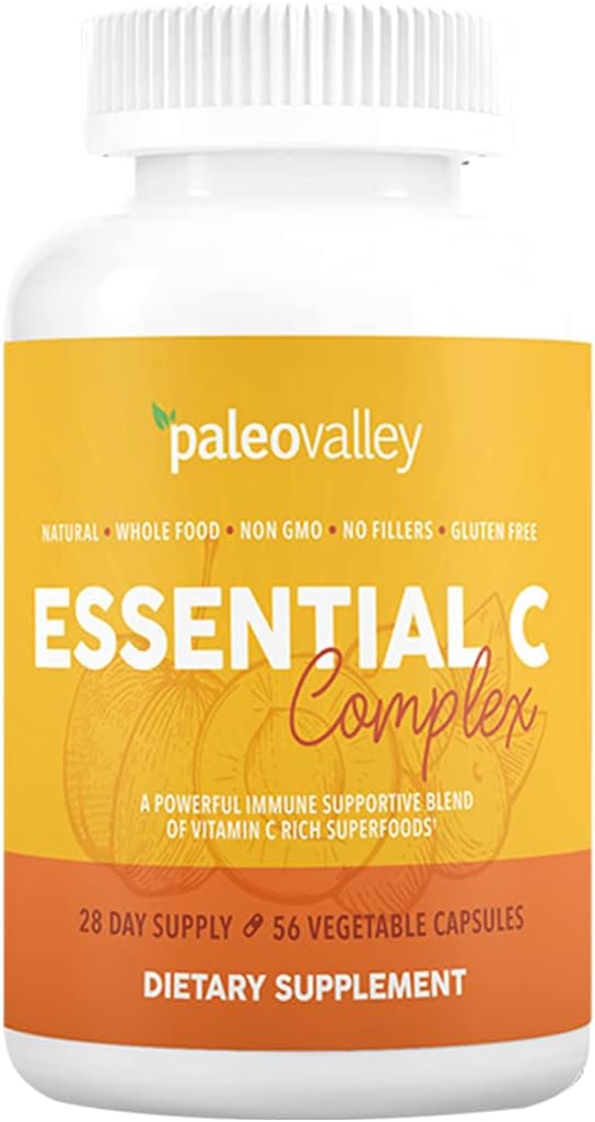 Paleovalley مكمل غذائي أساسي من فيتامين C لدعم المناعة - Image 1