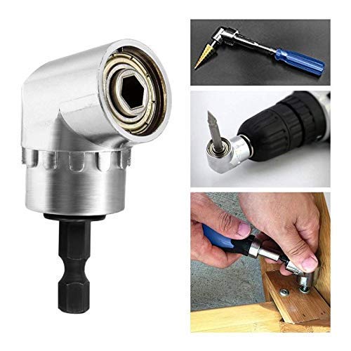 Delidge 105 Degree Angle Extended Turning Chuck for Electric Drill Screwdriver Power Tool Accessories - Image 2