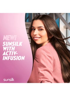 Sunsilk شامبو القوة واللمعان مع بروفيتامين ب5 والأرجينين وزيت جوز الهند  - Image 4