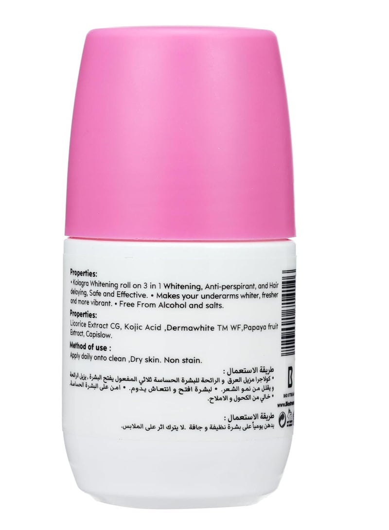 KOLAGRA whitening Roll on Cotton Candy 60 ml - Image 2
