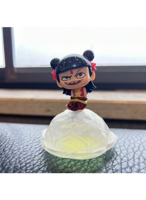 Nezha 2 Devil Boy Naohai Series Hand-made Blind Box Animation Ornaments Genuine Authorized Movie Surrounding-Color:Nezha: The Devil Boy Haohai Candy House Series Blind Box-Specification:Nezha Model A (open Box To Confirm Model)