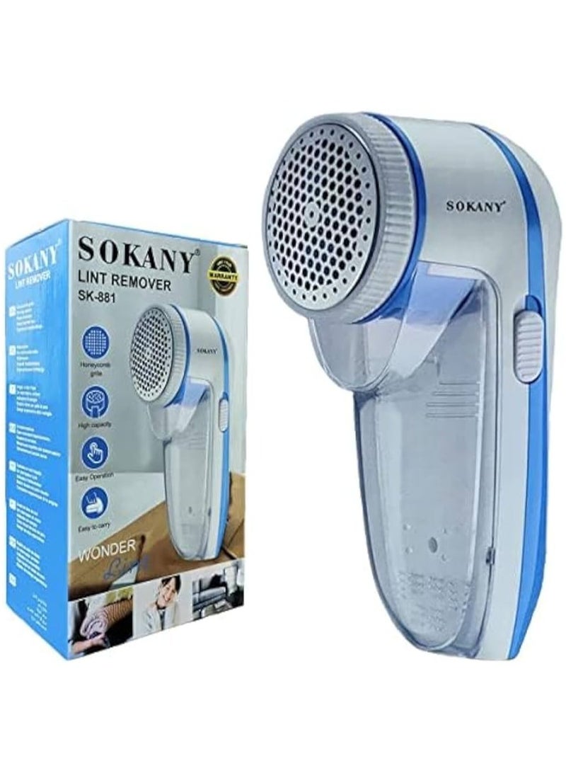 سوكاني مزيل الوبر الكهربائي القابل لإعادة الشحن من الملابس والنسالة العجيبة- SOKANY SK-881  - Image 1