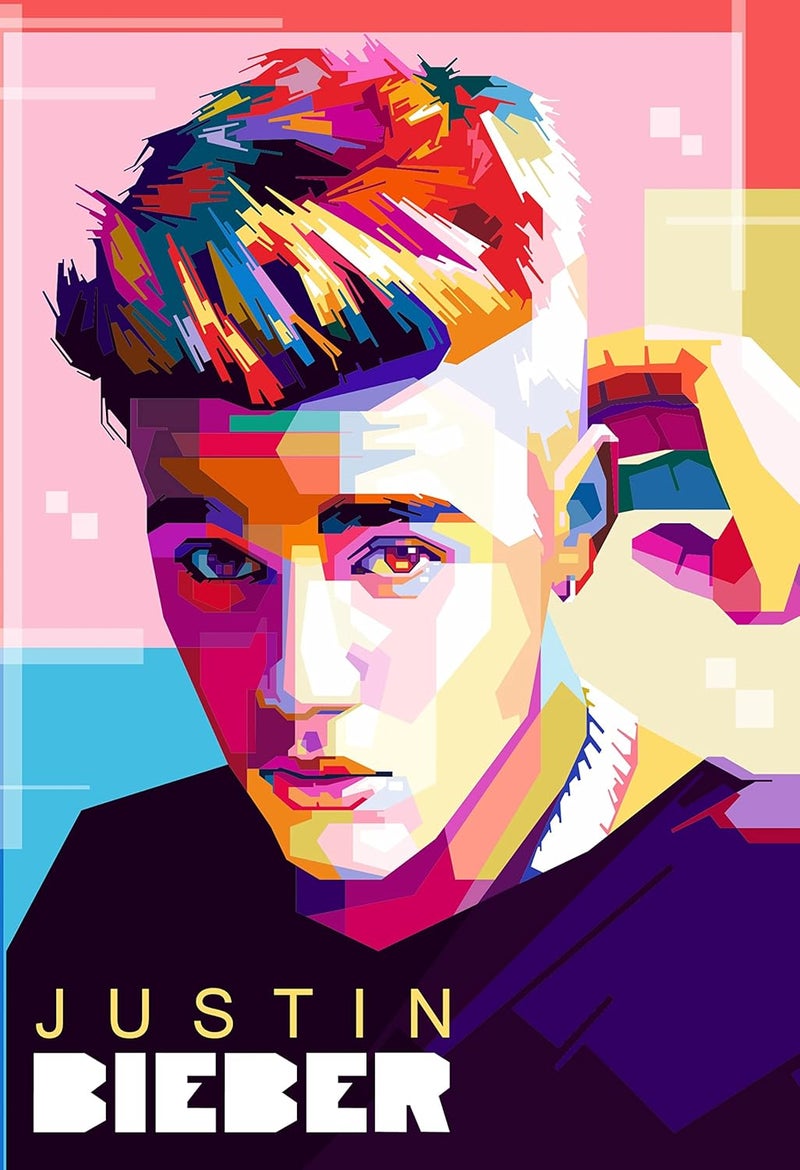 Design Zoo Justin Bieber Poster Size 13 X 19 inch
