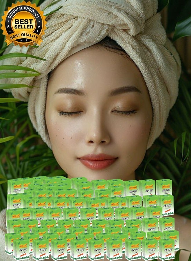 Pyary 92 Pieces Ayurvedic Turmeric Soap 75gram - Image 1